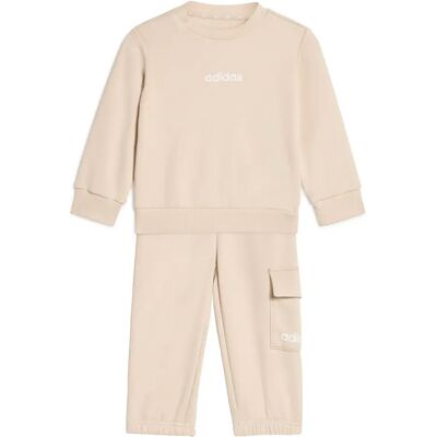 Baby trainingspak adidas Essentials Beige 18/24 maanden Baby trainingspak adidas Essentials Beige 18/24 maanden