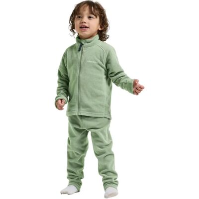 Volledige rits fleece voor baby Didriksons Monte 10 Vert 18/24 maanden Volledige rits fleece voor baby Didriksons Monte 10 Vert 18/24 maanden