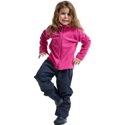 Volledige rits fleece voor baby Didriksons Monte 10 Rose 1 jaar Volledige rits fleece voor baby Didriksons Monte 10 Rose 1 jaar