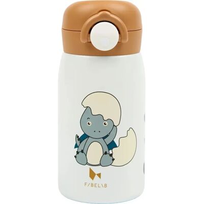 Drinkfles Junior Fabelab Dinoland Blue Blanc TU Drinkfles Junior Fabelab Dinoland Blue Blanc TU