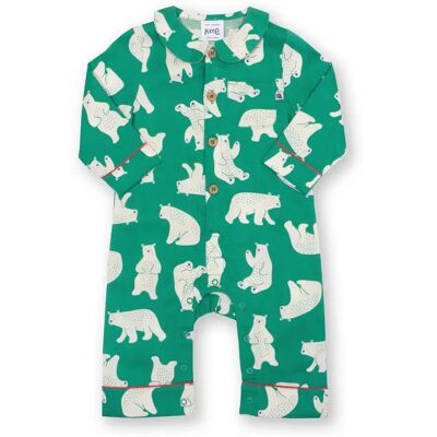 Baby pyjama Kite Hello Baby Bear All-In-One Vert 18/24 maanden Baby pyjama Kite Hello Baby Bear All-In-One Vert 18/24 maanden