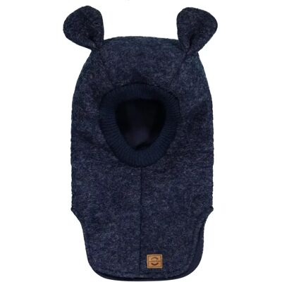 Babymuts met oren Mikk-Line Airwool Blauw 18/24 maanden Babymuts met oren Mikk-Line Airwool Blauw 18/24 maanden
