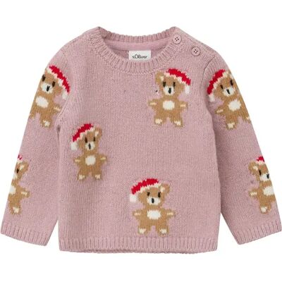 Knit Pull met kerstpatronen voor baby's s.Oliver Rose 3 maanden Knit Pull met kerstpatronen voor baby's s.Oliver Rose 3 maanden