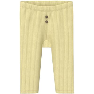 Unisex Legging Enkel Lengte Ribstof met Decoratieve Knop Baby s.Oliver Jaune 3 maanden Unisex Legging Enkel Lengte Ribstof met Decoratieve Knop Baby s.Oliver Jaune 3 maanden