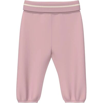 Legging met geribbelde taille en contrasterende details baby s.Oliver Rose 1 maand Legging met geribbelde taille en contrasterende details baby s.Oliver Rose 1 maand