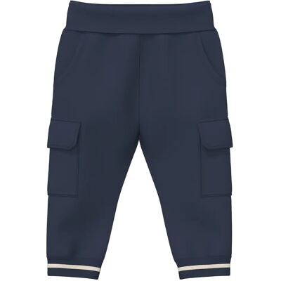 Fleece Legging met Cargo Pockets en Ribbeltaille - Geborsteld Binnenkant voor Baby s.Oliver Bleu 9 maanden Fleece Legging met Cargo Pockets en Ribbeltaille - Geborsteld Binnenkant voor Baby s.Oliver Bleu 9 maanden