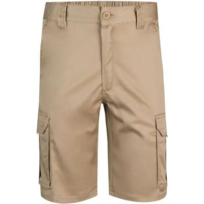 Bermuda stretch met meerdere zakken Velilla Beige 50 Bermuda stretch met meerdere zakken Velilla Beige 50