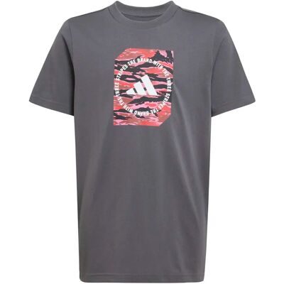 Kinder-T-shirt adidas Gris 9/10 ans Kinder-T-shirt adidas Gris 9/10 ans
