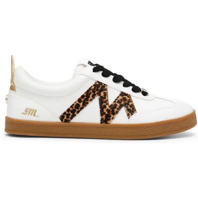 Steve Madden Degree Wit/Leo Sneakers - Sneakers Steve Madden Degree Wit/Leo Sneakers - Sneakers