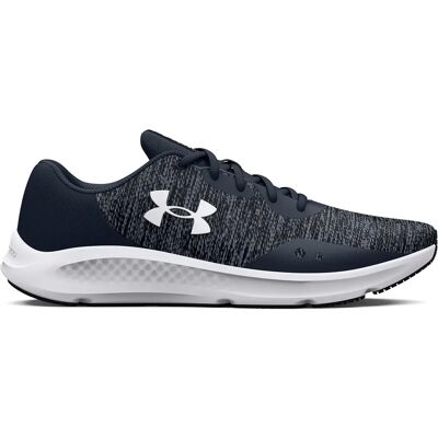 Under Armour Charged Pursuit 3 Twist Hardloopschoenen - Grijs Under Armour Charged Pursuit 3 Twist Hardloopschoenen - Grijs
