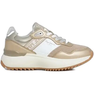Trainers Pepe Jeans Kimi mesh Gouden 39 Trainers Pepe Jeans Kimi mesh Gouden 39