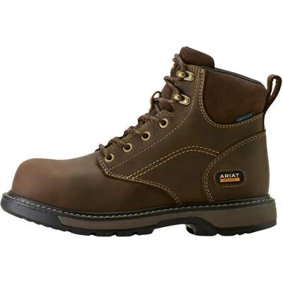 Leren werkschoenen dames Ariat Riveter 6" Marron 37 Leren werkschoenen dames Ariat Riveter 6" Marron 37