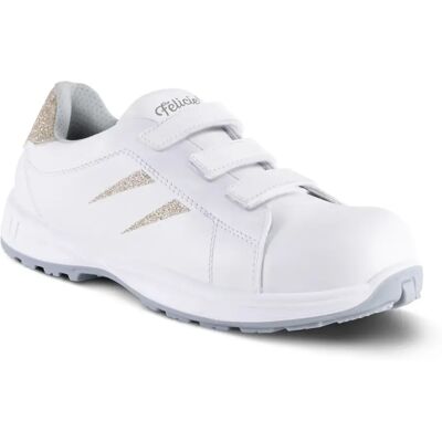 Veiligheidsschoenen met klittenband voor dames Gaston Mille Stanmille S3 SRA ESD Blanc 35 Veiligheidsschoenen met klittenband voor dames Gaston Mille Stanmille S3 SRA ESD Blanc 35