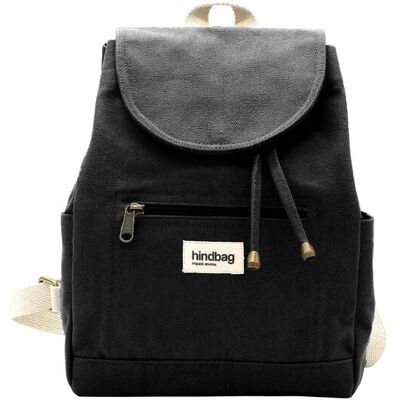 Mini-rugzak Hindbag Eliot Noir TU Mini-rugzak Hindbag Eliot Noir TU