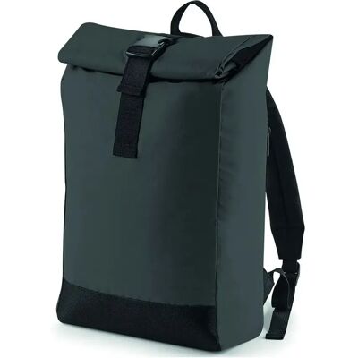 Reflecterende rugzak met oprolbare sluiting Bag Base Noir 15 L Reflecterende rugzak met oprolbare sluiting Bag Base Noir 15 L