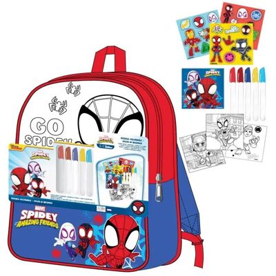 Kinderrugzak Cerda Marvel Spidey Amazing Friends Diy Bleu TU Kinderrugzak Cerda Marvel Spidey Amazing Friends Diy Bleu TU