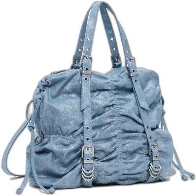 Jeans rugzak voor dames Desigual Gathered Mini Bleu TU Jeans rugzak voor dames Desigual Gathered Mini Bleu TU