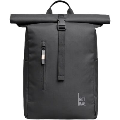 Rugzak Got Bag Rolltop Easy Monochrome Noir TU Rugzak Got Bag Rolltop Easy Monochrome Noir TU
