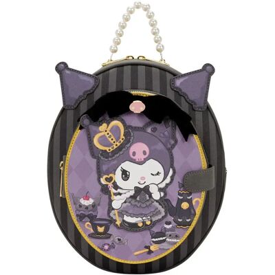 Rugzak Loungefly Hello Kitty Kuromi Noir 22,86x8,26x27,94 cm Rugzak Loungefly Hello Kitty Kuromi Noir 22,86x8,26x27,94 cm
