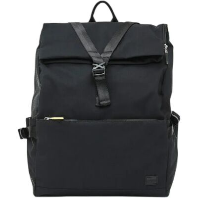 Roll-top Laptop Rugzak met Gesp Mandarina Duck Y-Lite Noir 43x31,5x12,5 cm Roll-top Laptop Rugzak met Gesp Mandarina Duck Y-Lite Noir 43x31,5x12,5 cm