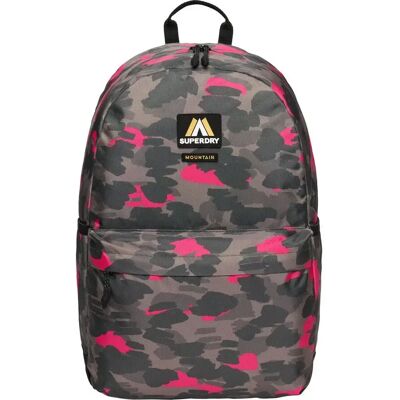 Klassieke rugzak met patches voor dames Superdry Montana Vert TU Klassieke rugzak met patches voor dames Superdry Montana Vert TU