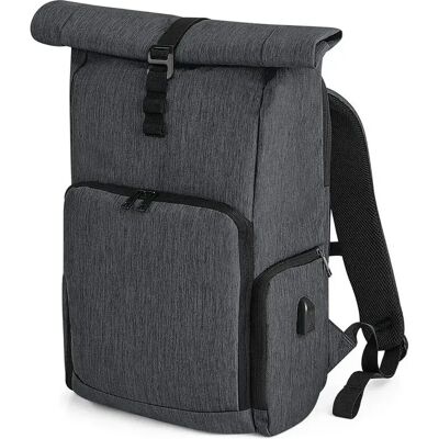 Rugzak met oprolbare flap Quadra Gris TU Rugzak met oprolbare flap Quadra Gris TU
