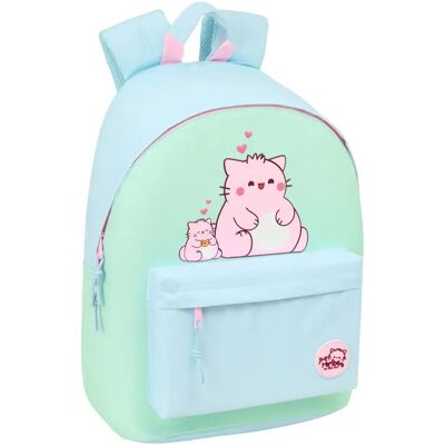 Kinder laptop rugzak Safta Pembe The Pink Cat Bleu 31x16x41 cm Kinder laptop rugzak Safta Pembe The Pink Cat Bleu 31x16x41 cm