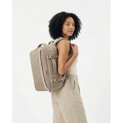 Multifunctionele Uitbreidbare Rugzak Dames Wings Skylark Beige 30,5 L Multifunctionele Uitbreidbare Rugzak Dames Wings Skylark Beige 30,5 L