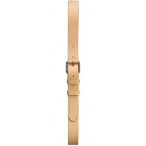 Leren riem Nudie Jeans Dwayne Beige 105 cm Leren riem Nudie Jeans Dwayne Beige 105 cm