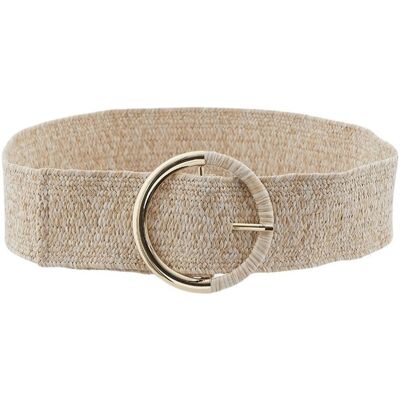 Damesriem Pieces Sidsel Beige 70 cm Damesriem Pieces Sidsel Beige 70 cm