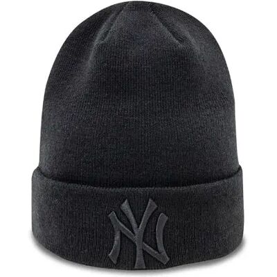 Bonnet tricot New Era MLB Essential New York Yankees Noir TU Bonnet tricot New Era MLB Essential New York Yankees Noir TU