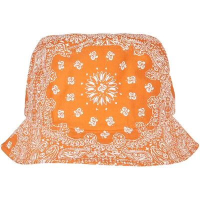 Bob hoed Urban Classics imprimé bandana Orange TU Bob hoed Urban Classics imprimé bandana Orange TU