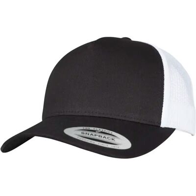 Pet Flexfit 5-panel retro 2-tone Blanc TU Pet Flexfit 5-panel retro 2-tone Blanc TU