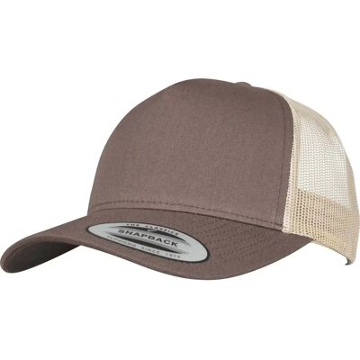 Pet Flexfit 5-panel retro 2-tone Marron TU Pet Flexfit 5-panel retro 2-tone Marron TU
