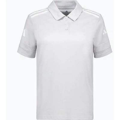 Katoenen polo voor dames adidas Squadra25 Gris 2XS Katoenen polo voor dames adidas Squadra25 Gris 2XS