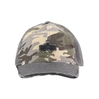 Cap Alpha Industries Distressed Marron TU Cap Alpha Industries Distressed Marron TU