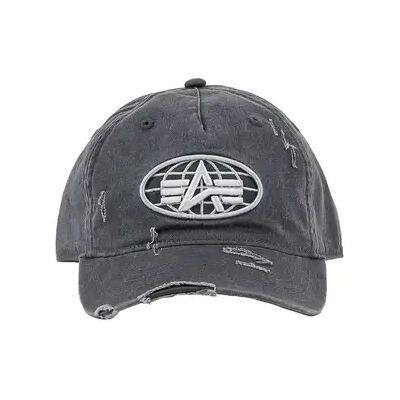 Baseball cap Alpha Industries World Acid Noir TU Baseball cap Alpha Industries World Acid Noir TU