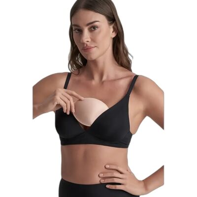 Push-up hoes met minerale olie push-up voor dames Bye Bra Beige A-B Push-up hoes met minerale olie push-up voor dames Bye Bra Beige A-B
