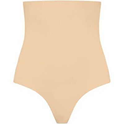Onzichtbare string hoge taille voor vrouwen Bye Bra Beige M Onzichtbare string hoge taille voor vrouwen Bye Bra Beige M