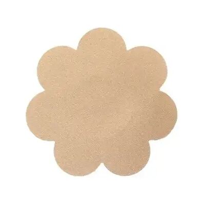 Satin Nipple Covers Dames Bye Bra (x3) Beige XL Satin Nipple Covers Dames Bye Bra (x3) Beige XL