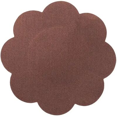 Satin Nipple Covers Dames Bye Bra Marron XL Satin Nipple Covers Dames Bye Bra Marron XL
