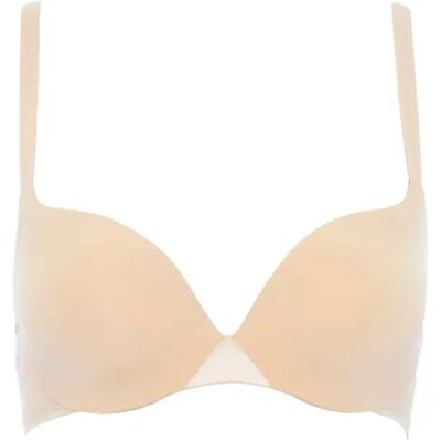 Push-up beha voor dames Chantelle Essentiall Beige 100C Push-up beha voor dames Chantelle Essentiall Beige 100C