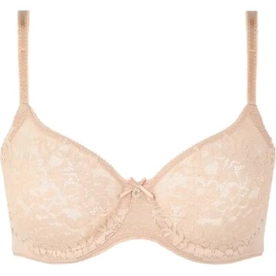 Zeer omhullende molded beha dames Chantelle Maris Beige 95E Zeer omhullende molded beha dames Chantelle Maris Beige 95E