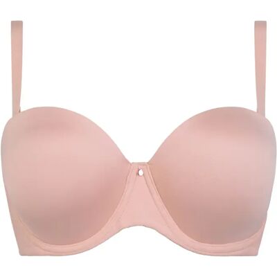 Bandeau Beha met Voering Dames Chantelle Comfort Chic Rose 95E Bandeau Beha met Voering Dames Chantelle Comfort Chic Rose 95E