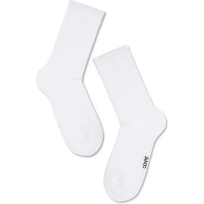 Lange katoenen sokken Conte Elegant Active Blanc 39/41 Lange katoenen sokken Conte Elegant Active Blanc 39/41