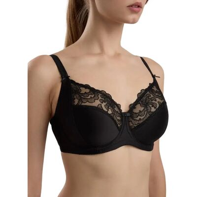 Vrouwenbeha Conte Elegant Naturel RB6119 Noir 80G Vrouwenbeha Conte Elegant Naturel RB6119 Noir 80G