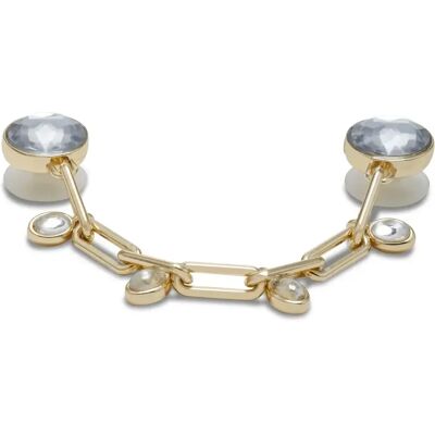 Jibbitz Crocs Delicate Gold and Gem Chain Doré TU Jibbitz Crocs Delicate Gold and Gem Chain Doré TU