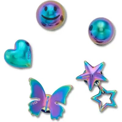 Jibbitz Crocs Iridescent Meta Multicolore TU Jibbitz Crocs Iridescent Meta Multicolore TU