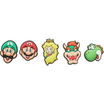 Set van 5 jibbitz-clips Crocs Super Mario™ Multicolore TU Set van 5 jibbitz-clips Crocs Super Mario™ Multicolore TU