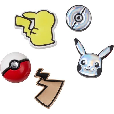 Jibbitz Crocs Elevated Pokemon (x5) Multicolore TU Jibbitz Crocs Elevated Pokemon (x5) Multicolore TU